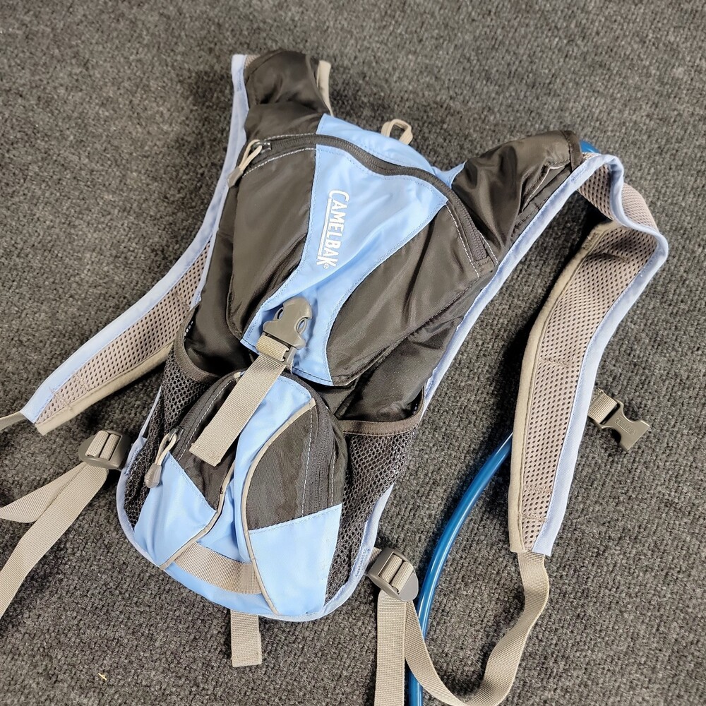Camelbak Aurora Hydropack Cycling/hiking Hydration Backpack 50oz Blue Gray